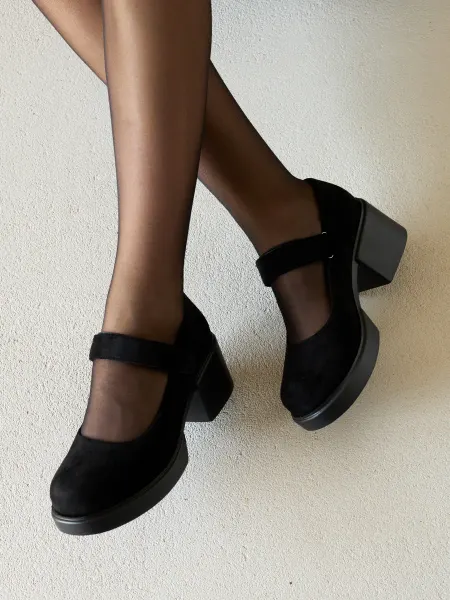 22hangers Туфли лоферы замшевые Мери Джейн