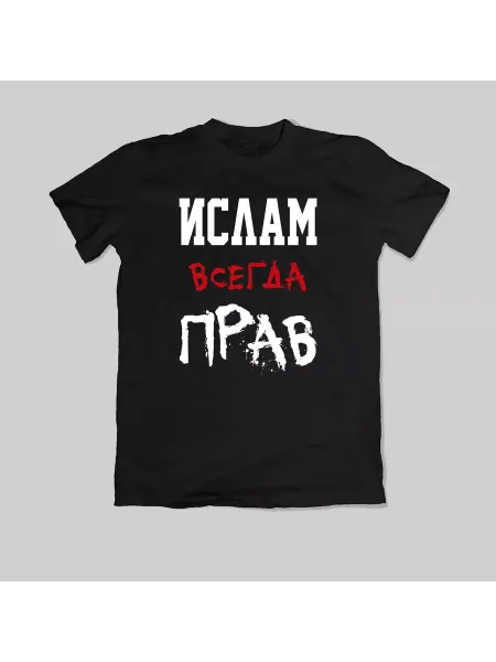 Выбери своЁ Футболка Ислам всегда прав