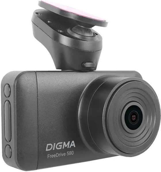 Видеорегистратор DIGMA FreeDrive 580 fd580, 2304x1296, ИК-подсветка, датчик удара, черный