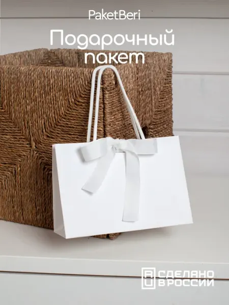 Paketberi Пакет подарочный маленький 23х16х9