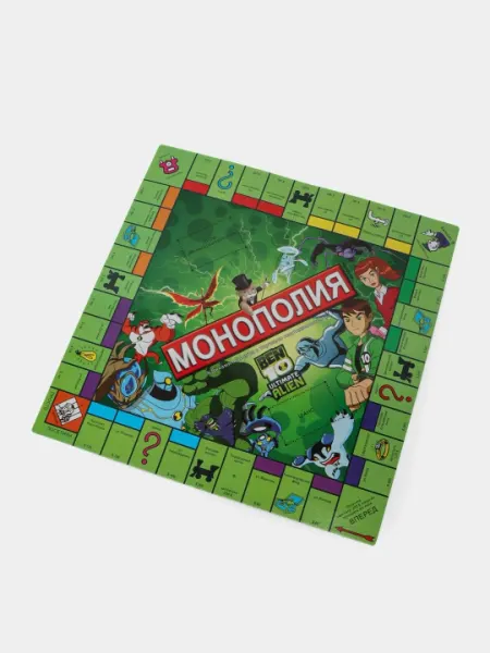 Настольная игра Монополия, динамичная игра в торговлю недвижимостью для всей семьи