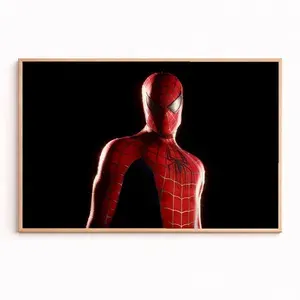 Стильный постер Marvel Человек паук: глянцевая фотобумага, плотность 240 г/м (30х21см)