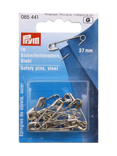 Prym Булавки английские 27 мм 16 шт