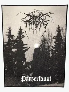 Нашивка большая на спину Darkthrone "Panzerfaust" сублимационная наспинник патч группа black metal 28,5 х 35,5 см