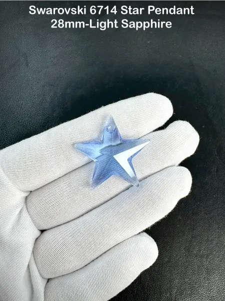 Swarovski Подвеска ювелирная 6714 Star Pendant 28 мм-1шт уп