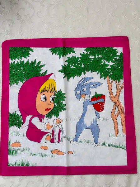 Lapastel Платок 28х28 см. 1 штука детский