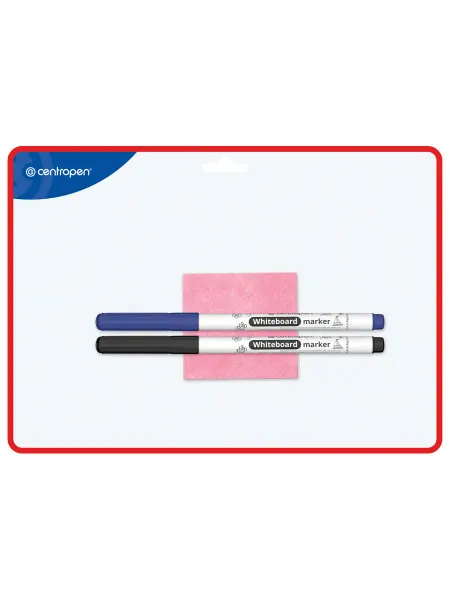 CENTROPEN Доска двусторонняя маркерная А4 (297х210 мм), БЕЛАЯ ЛИНИЯ