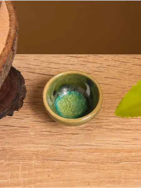 Sima-land Соусник, 3.5×3.5×1.5 см, керамика, светло-зелёный