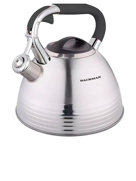 BACKMAN Чайник со свистком BM-0706 3,0 л