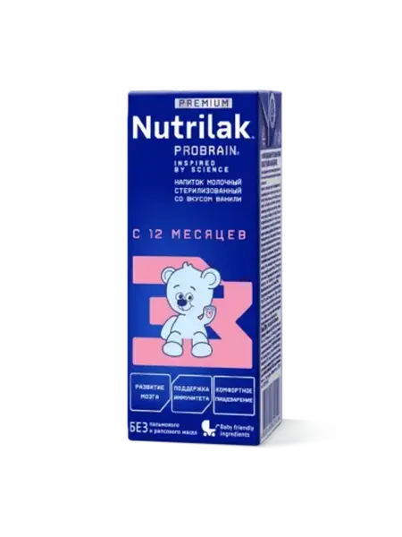 Нутрилак (Nutrilak) Premium 3 напиток молочный 200мл