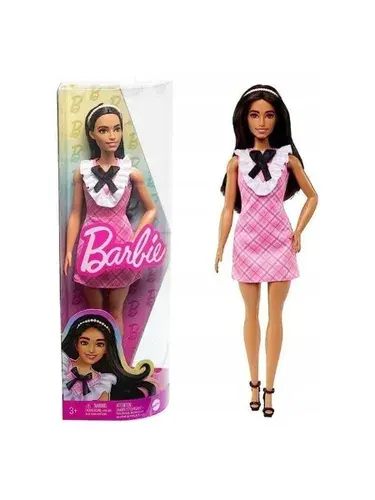 HJT06 Кукла Barbie, коллекция Модницы, каштановые волосы, материал: пластик, текстиль, серия Fashionistas, возраст 3+