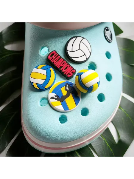 Fun_Jibz Джибитс волейбол волейбольный мяч 3-д набор для crocs