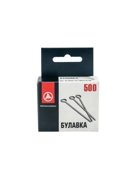 Mostochelegmash Булавки портновские 30 мм, 1000 шт