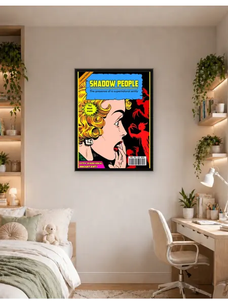 Postersbase Плакат ЛЮДИ-ТЕНИ КОМИКС 30x40