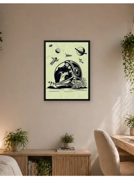 Postersbase Настенный плакат космос Пейзажи море 30x40