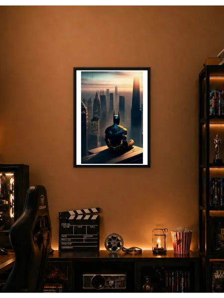 Postersbase Плакат человек летучая мышь 30x40