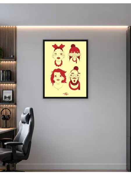 Postersbase Настенный плакат Люди 30x40