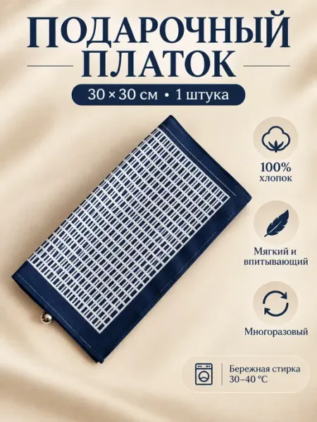 Lapastel Подарочный платок 1 штука 30х30 см