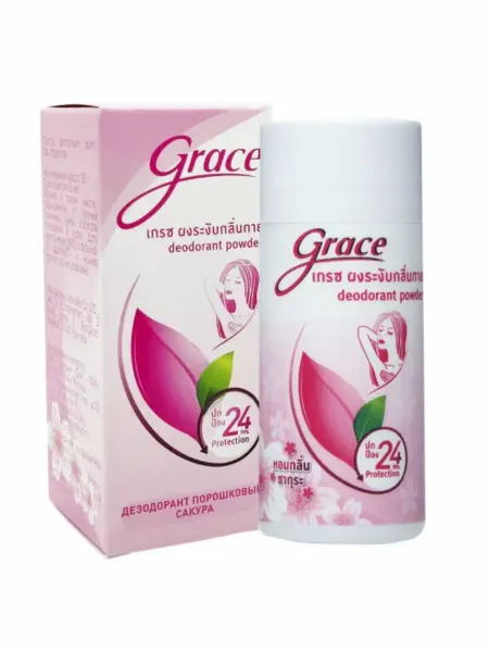 Grace Дезодорант порошковый Сакура, 35 г