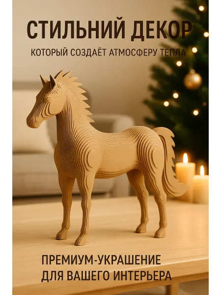 Paper Toy2 3D конструктор из картона стильный интерьерный декор DIY