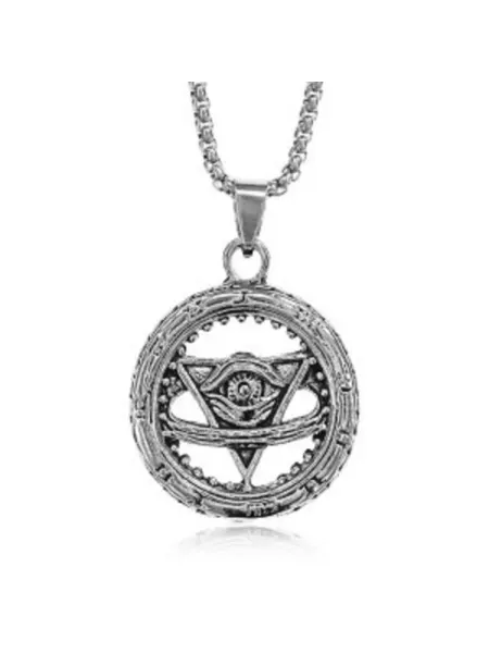 Runes&Gems Подвеска Всевидящее око на цепочке, d.3см