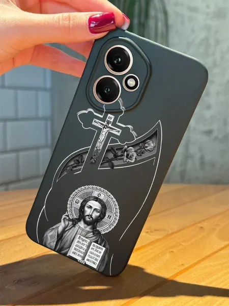 FACTORIA Чехол на Honor 400 с православным принтом