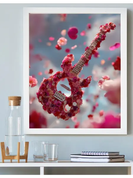 Art on Canvas Цветочный инструмент Картина по номерам на холсте 40х50 см