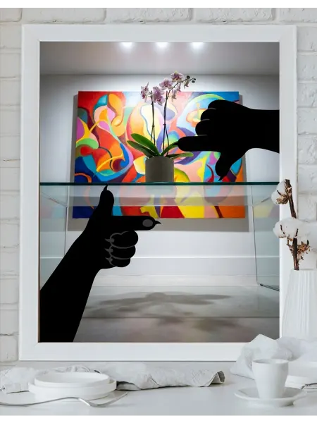 Art on Canvas Кошачье искусство Картина по номерам на холсте 40х50 см