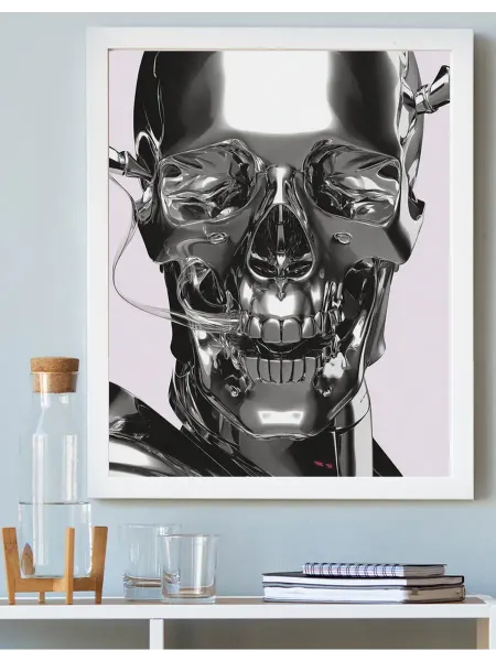 Art on Canvas Металл Картина по номерам на холсте 40х50 см