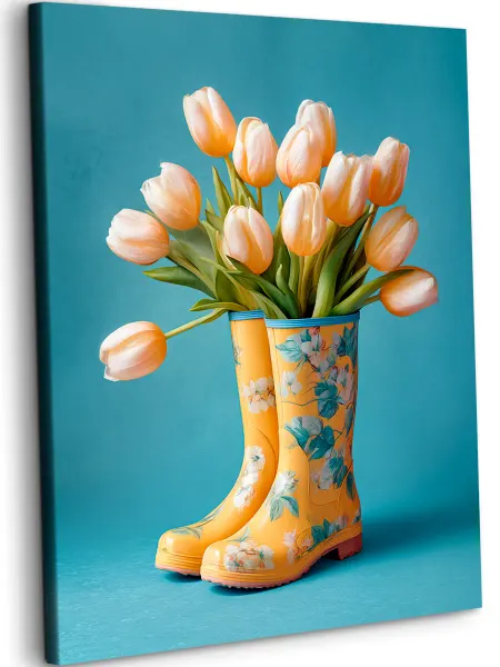 Art on Canvas Цветочное настроение Картина по номерам 40х50 см