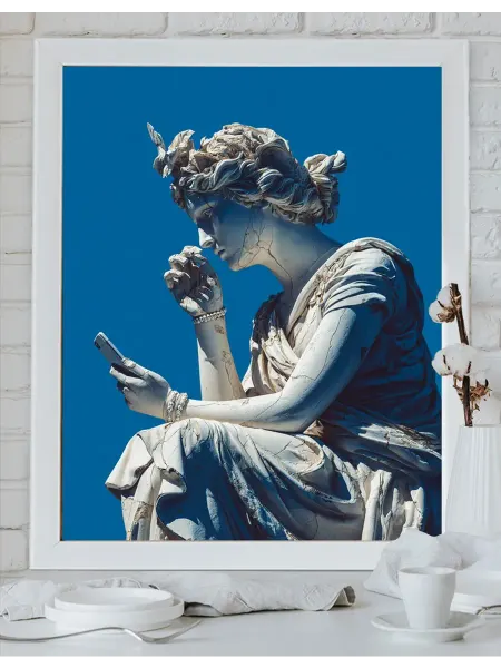 Art on Canvas Цифровая нимфа Картина по номерам на холсте 40х50 см