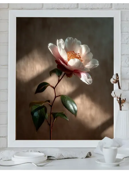 Art on Canvas Цветок на солнце Картина по номерам на холсте 40х50 см