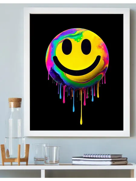 Art on Canvas Улыбка Картина по номерам на холсте 40х50 см