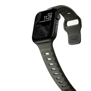 Спортивный ремешок Nomad Sport Band для Apple Watch 42, 44, 45 и 49 мм (Пепельно-зелёный / Ash Green)