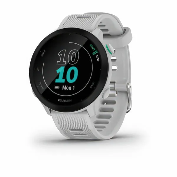 Умные спортивные смарт часы Garmin Forerunner 55 GPS 42 мм White