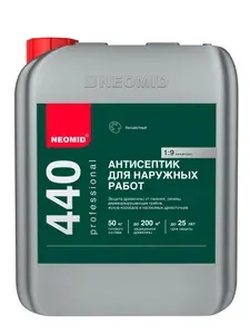 Антисептик для наружных работ Neomid 440 Eco (5 кг)