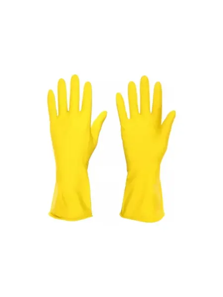 Перчатки VETTA резиновые желтые S (447-004)