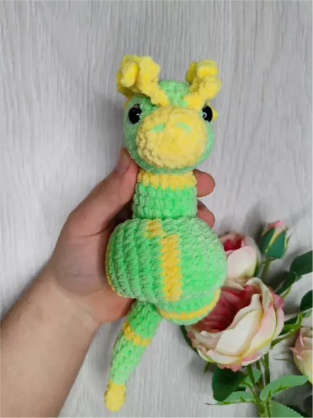 Морошка Мягкая Игрушка Змейка, Ручная Работа, 45см