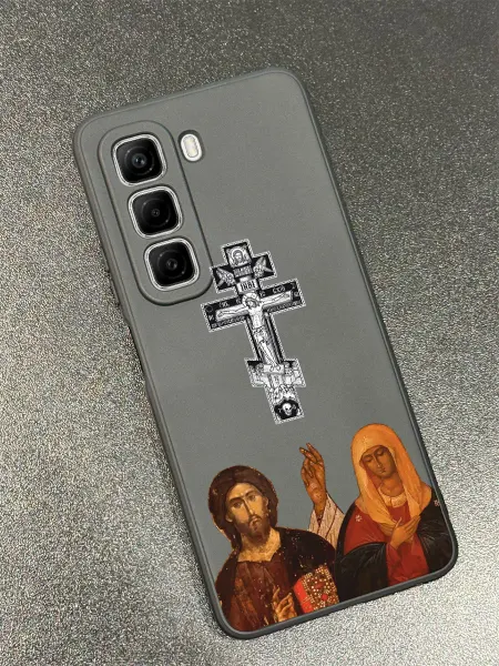 FACTORIA Чехол на Infinix HOT 50 (4G) Православный крест