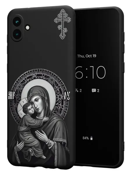 FACTORIA Чехол на Samsung A04 4G с православным принтом
