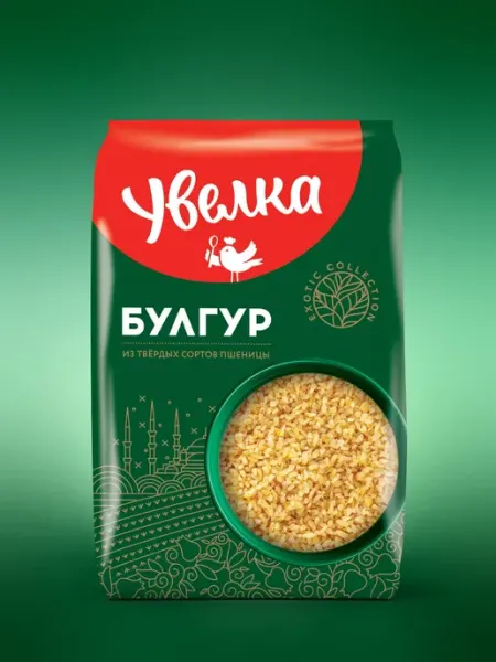 Увелка Крупа пшеничная булгур 450 гр
