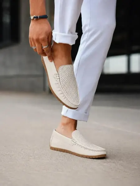 4x4 shoes Мокасины натуральная кожа летние
