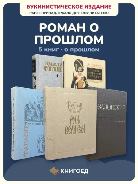 Книгоед исторические романы Эмилиян Глинка Прус Иванов Задонский