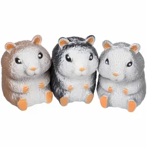 Игрушка "Хомячок", 8,5 см, сквиш, микс