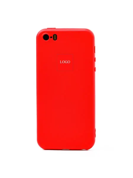 Акмис Чехол-накладка для Apple iPhone 5 (красный) ORG Full Soft T