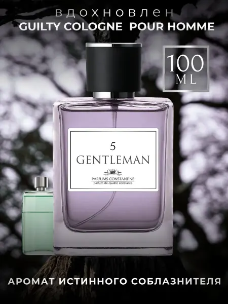 PARFUMS CONSTANTINE Духи мужские стойкие фужерные Gentleman 5, 100 мл