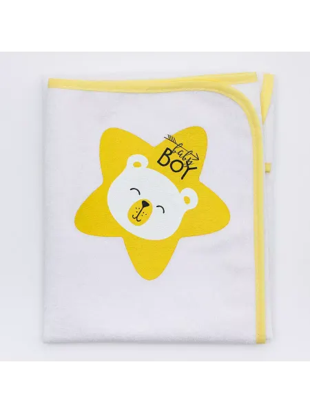 Крошка Я Пелёнка непромокаемая детская Мишка Baby Bear 50 х 70 см