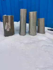 Алюминиевый пруток круг Марки Д16T. Диаметр 50 мм. Длина 50 мм.