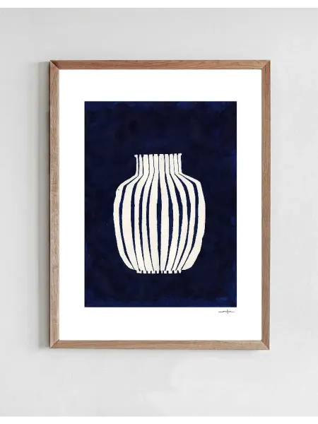 Onllyart Постер Синяя ваза 50x70