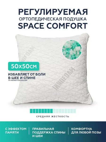 Innomat Ортопедическая подушка 50х50